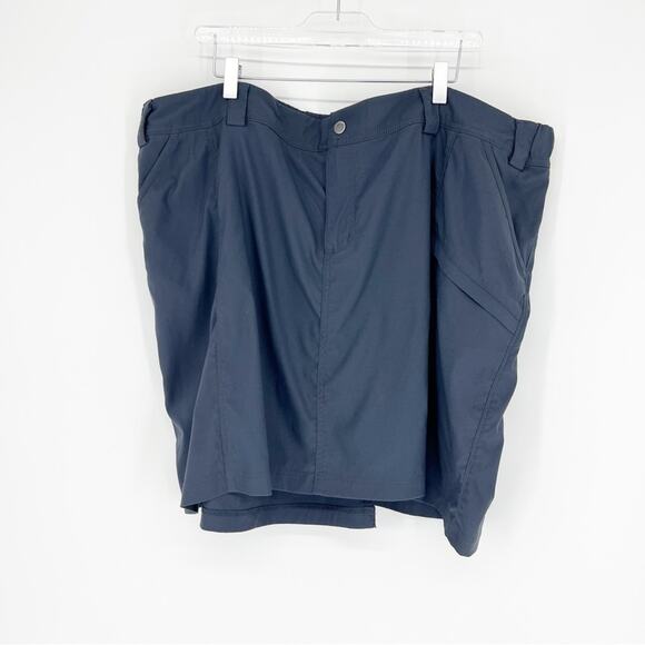 Duluth Trading Co On the Fly Skort 26W Grey - Picture 2 of 6